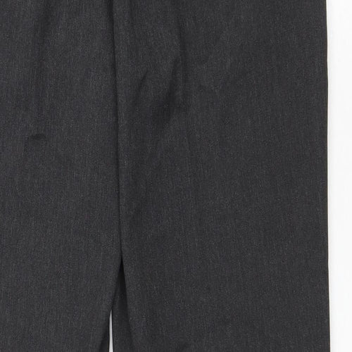 Primark Womens Grey Polyester Trousers Size 34 L29.5 in Regular Zip