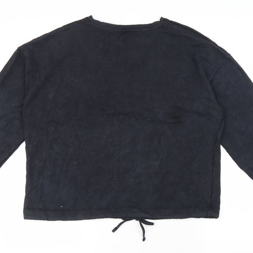 PEP & CO Womens Black Cotton Pullover Sweatshirt Size L Pullover - Miami