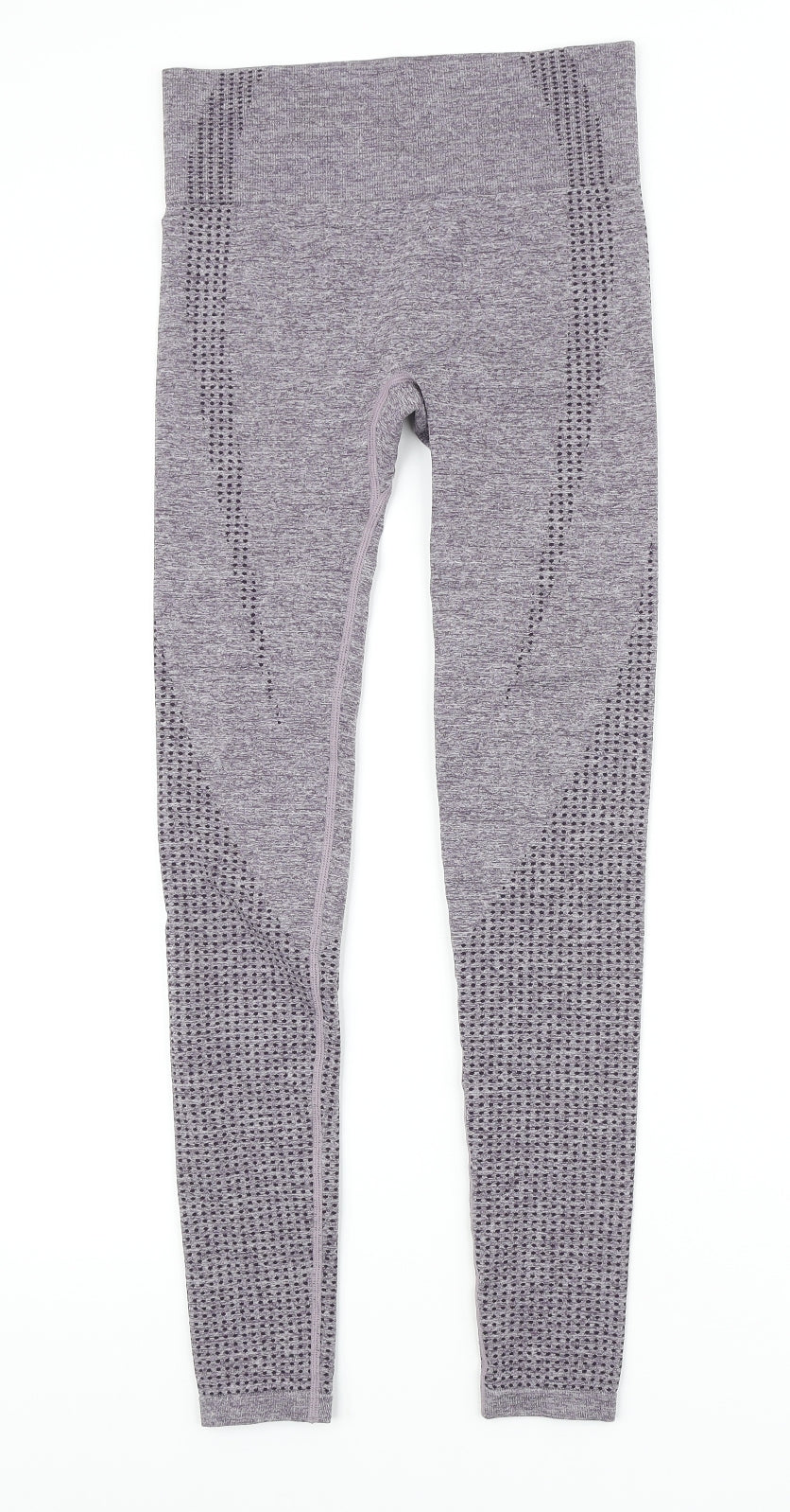 Dunnes Stores Womens Purple Polyester Compression Leggings Size XS L26 in Regular - Elasticated waist