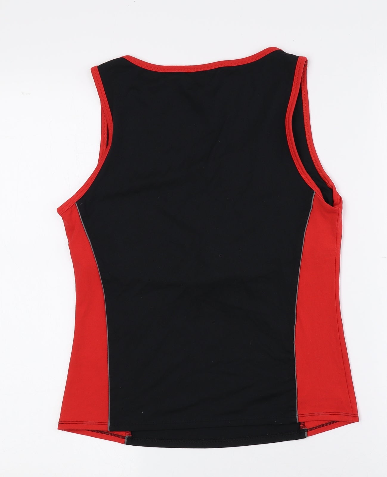Marks and Spencer Womens Multicoloured Colourblock Polyamide Basic Tank Size 14 Scoop Neck