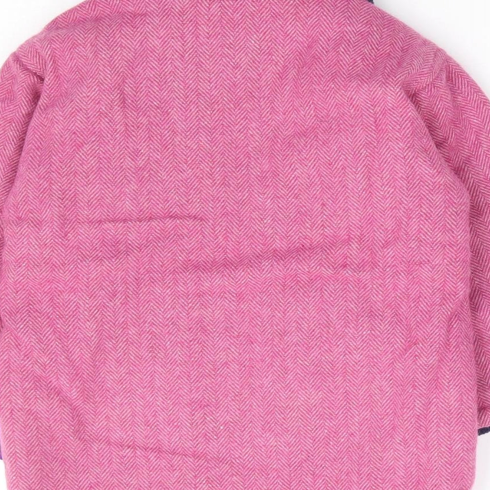 Shire Classic Girls Pink Jacket Size S Zip - Fleece Lined