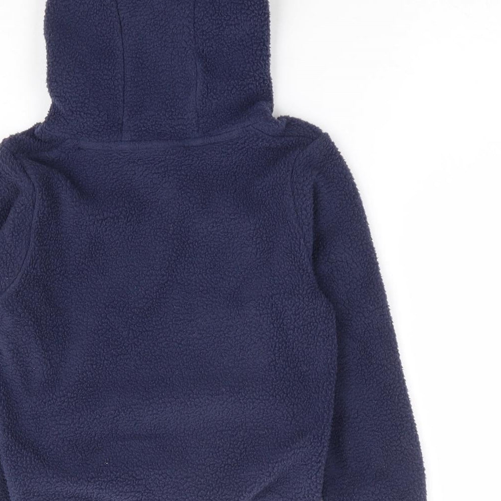 Timbaland Boys Blue Polyester Pullover Hoodie Size 6 Years Pullover