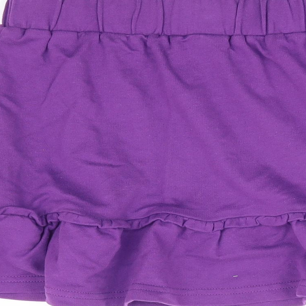 Cider Womens Purple Polyester Mini Skirt Size S - Ra Ra Skirt