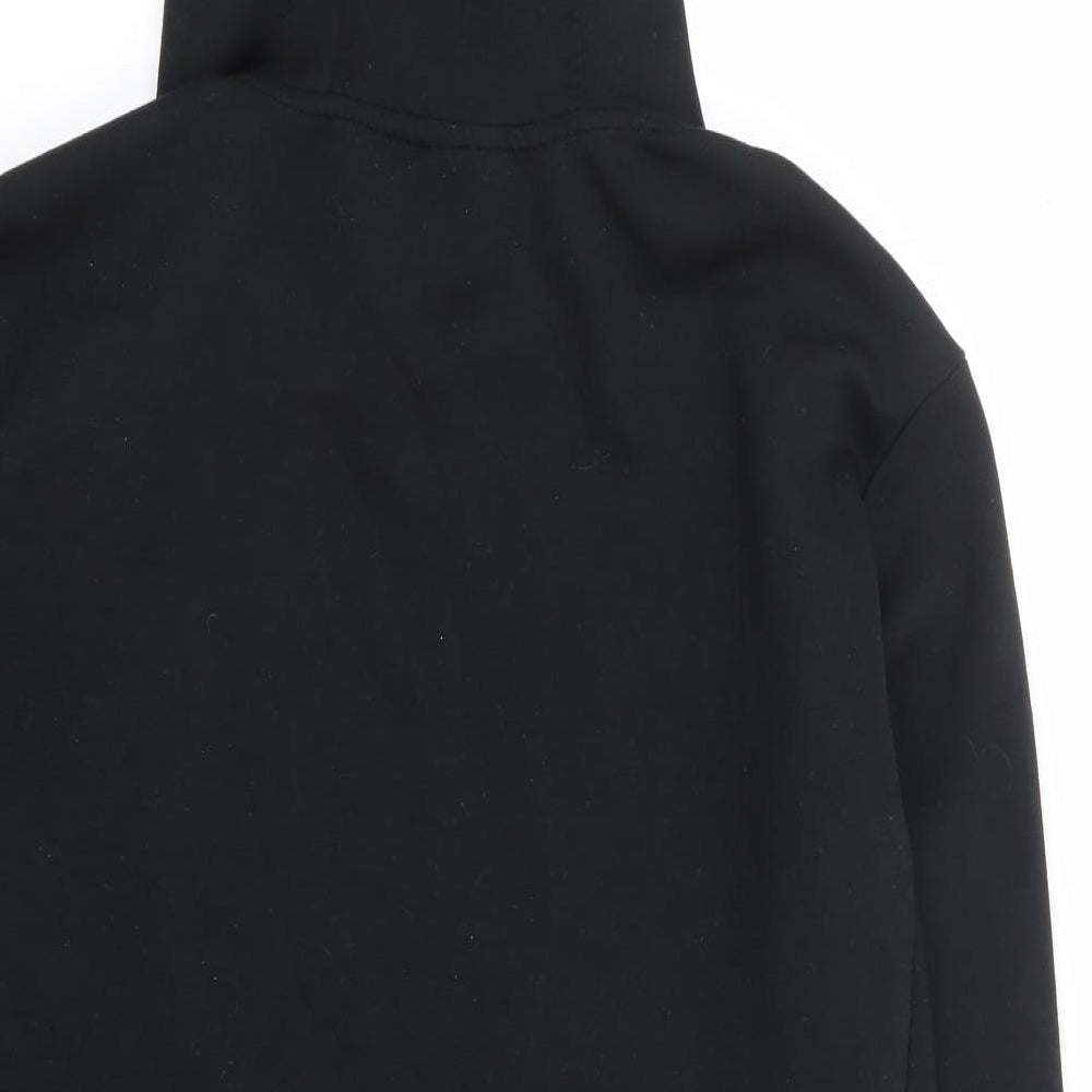 My Protein Mens Black Polyester Pullover Hoodie Size M