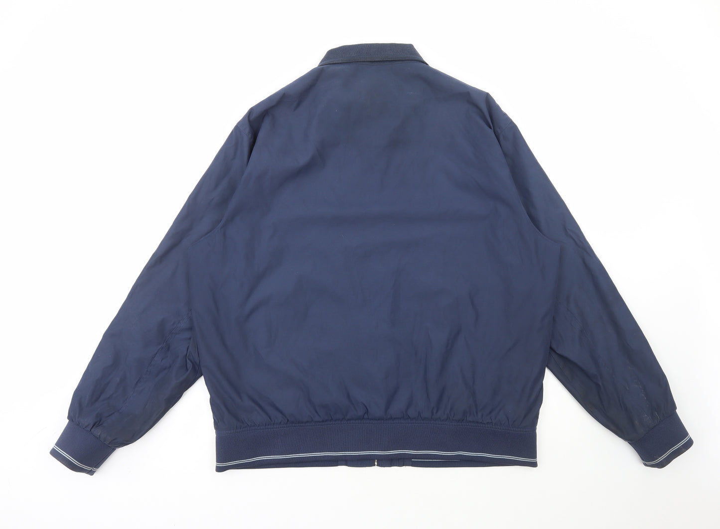 Marks and Spencer Mens Blue Jacket Size XL Zip