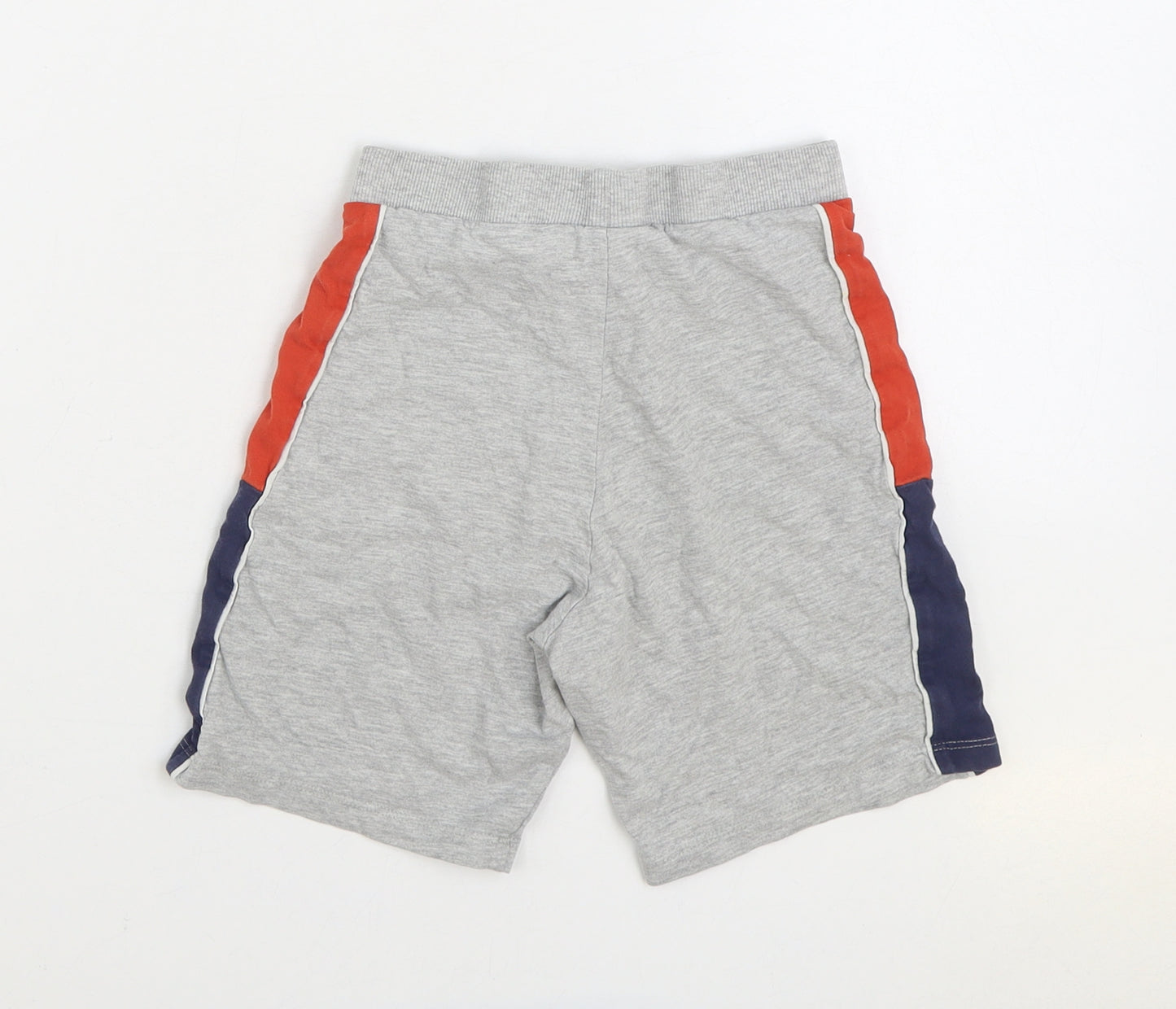 NEXT Boys Grey Cotton Sweat Shorts Size 6-7 Years Regular