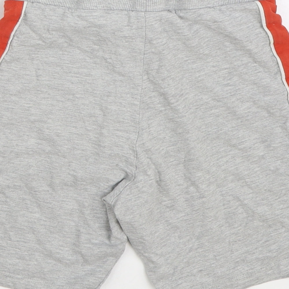 NEXT Boys Grey Cotton Sweat Shorts Size 6-7 Years Regular
