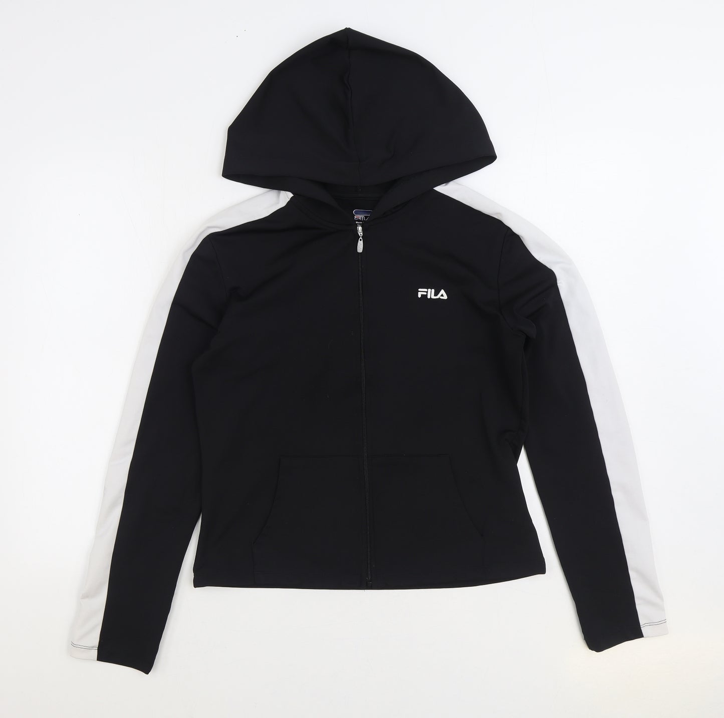 FILA Womens Black Jacket Size L Zip