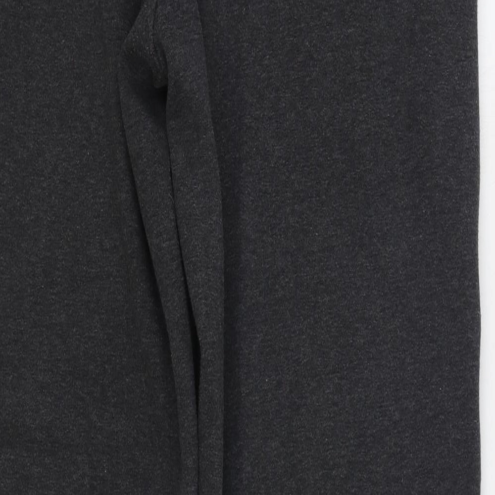 McKenzie Mens Grey Cotton Jogger Trousers Size L L34 in Regular Drawstring