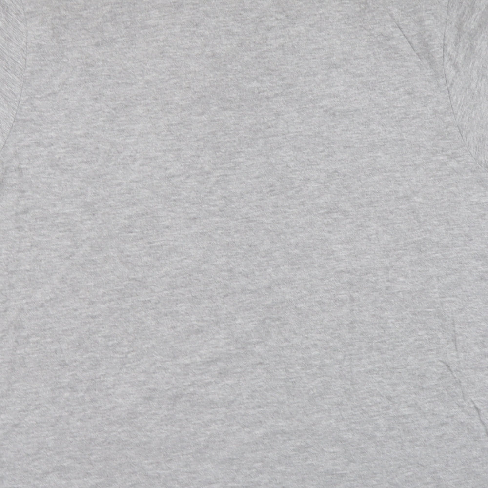 Hot Tuna Mens Grey Cotton T-Shirt Size M Round Neck