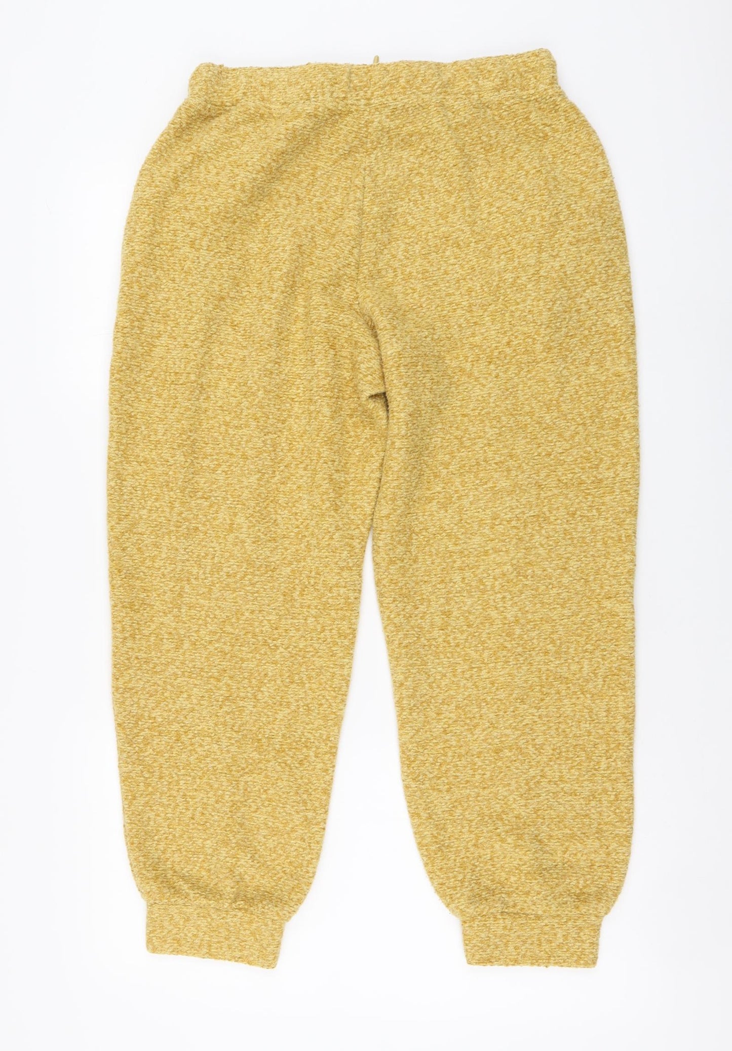 NEXT Womens Beige Polyester Sweatpants Trousers Size 14 L27 in Regular Drawstring