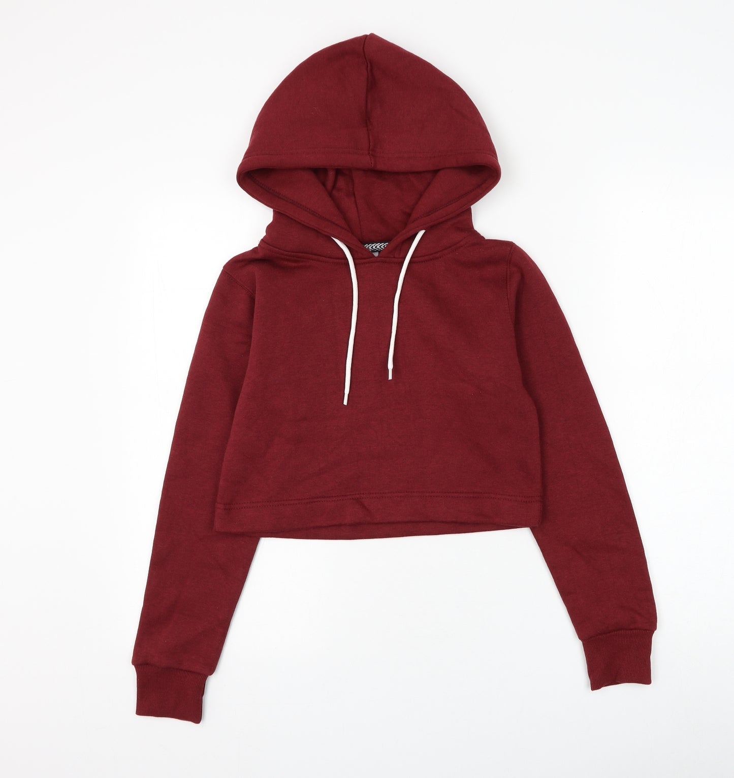 G8one Womens Red Cotton Pullover Hoodie Size 6 Pullover