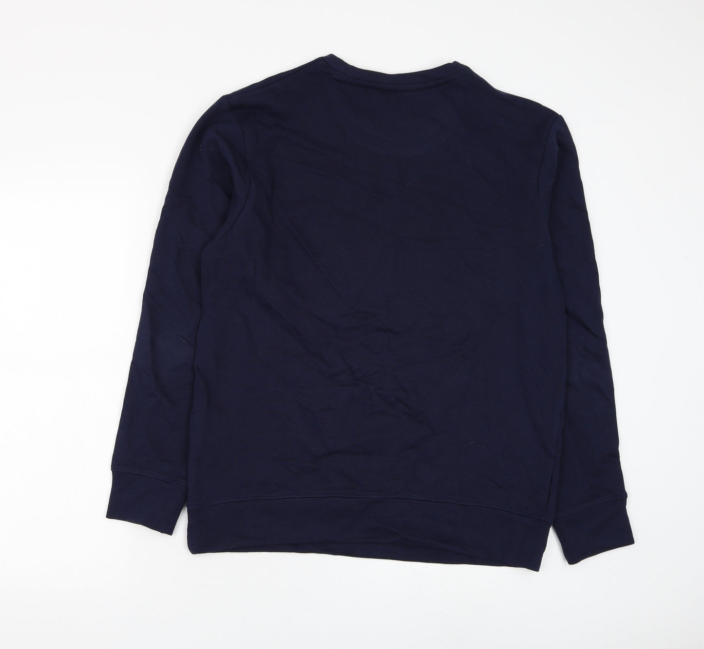 Castore Mens Blue Cotton Pullover Sweatshirt Size M - Rangers Football Club