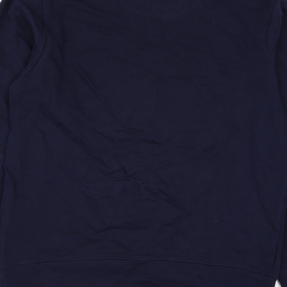 Castore Mens Blue Cotton Pullover Sweatshirt Size M - Rangers Football Club