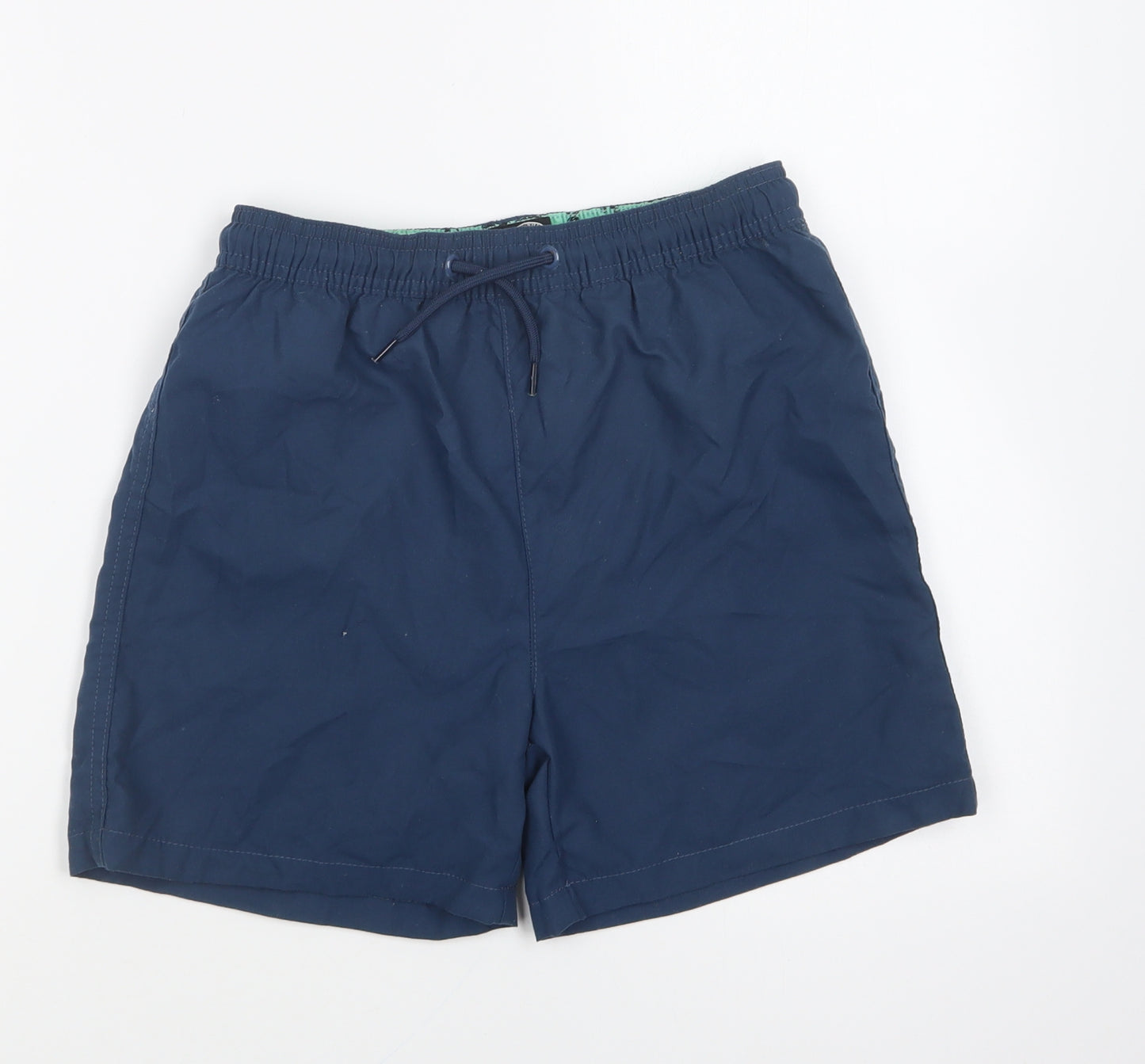 West Coast Boys Blue Polyester Sweat Shorts Size 8-9 Years Regular Drawstring - Swim Shorts