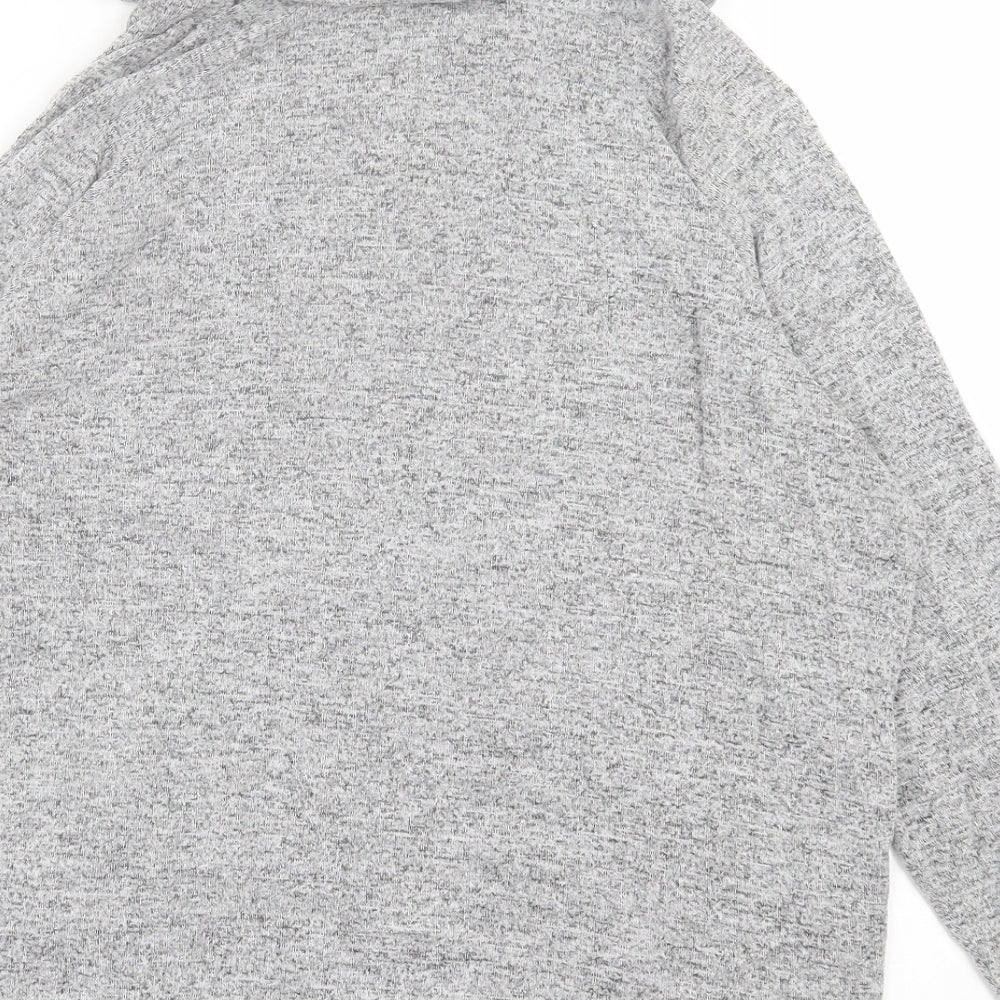 Atmosphere Womens Grey Polyester Pullover Sweatshirt Size 16 Pullover