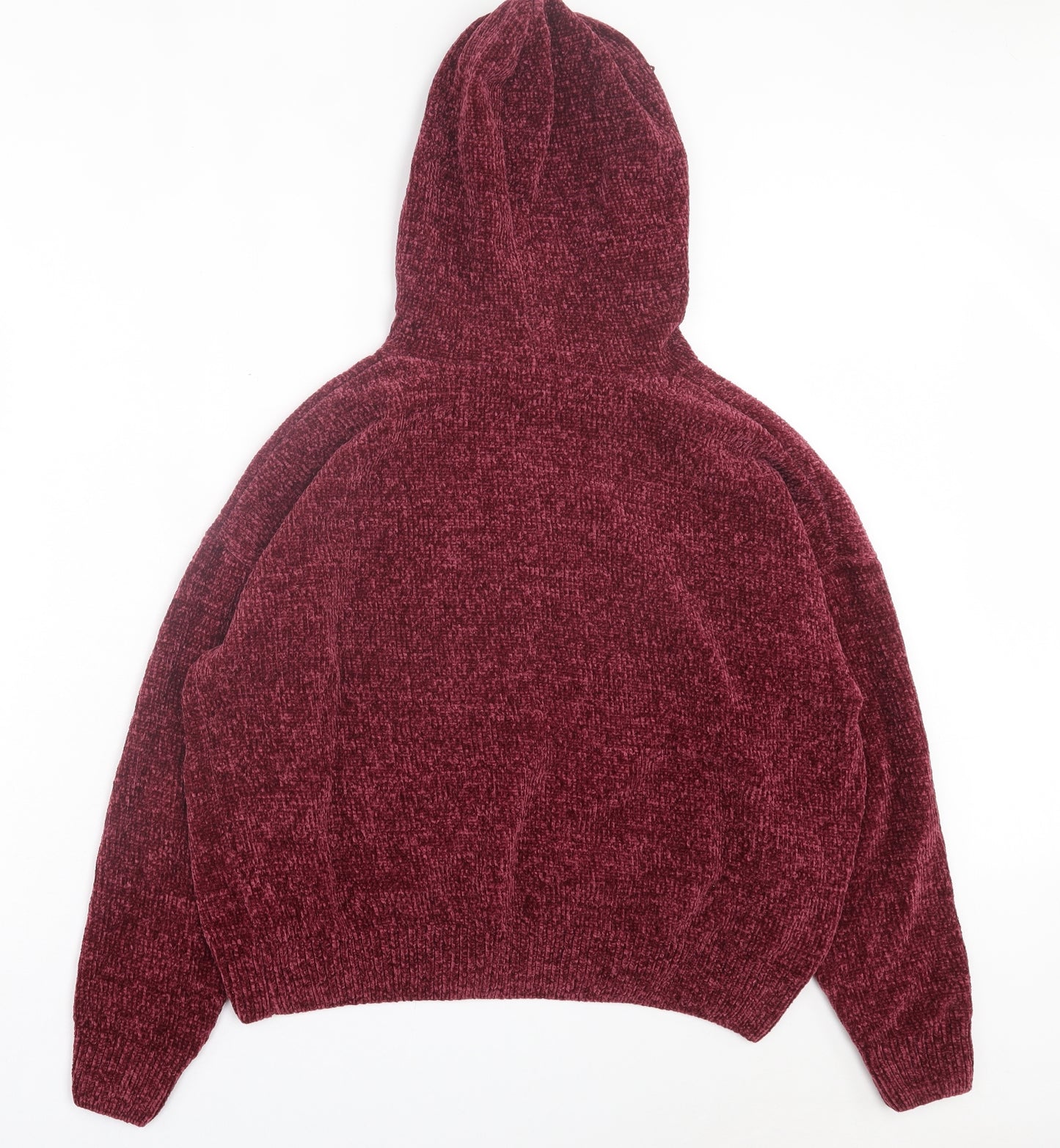 Primark Womens Purple Polyester Pullover Hoodie Size L Pullover