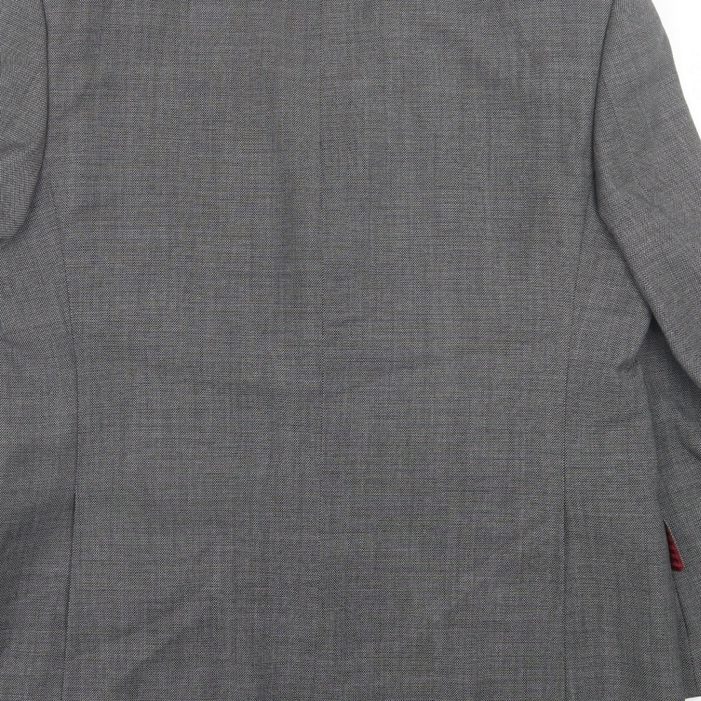 Sartorio Mens Grey Wool Jacket Suit Jacket Size 42