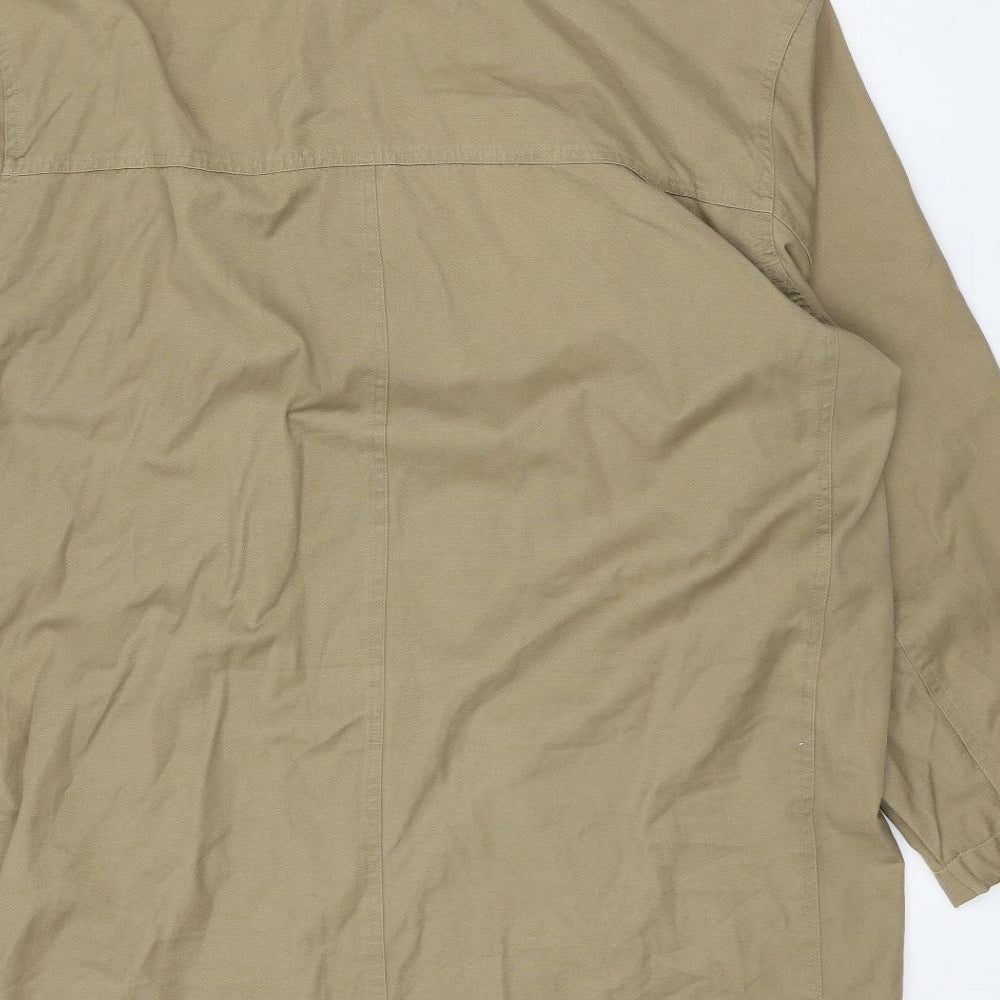 P.G.Field Mens Beige Jacket Size XL Button