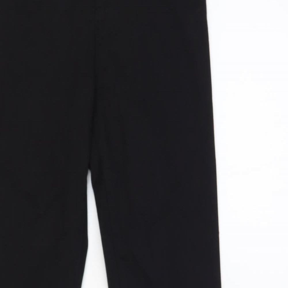 Denim & Co. Womens Black Cotton Skinny Jeans Size 12 L30 in Regular Button