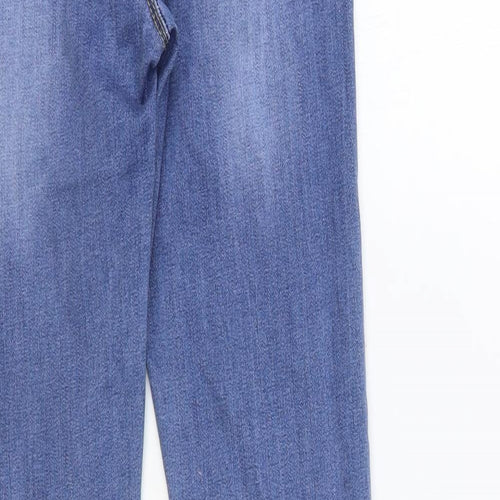 Estee Brown Womens Blue Cotton Skinny Jeans Size XS L29 in Regular Button