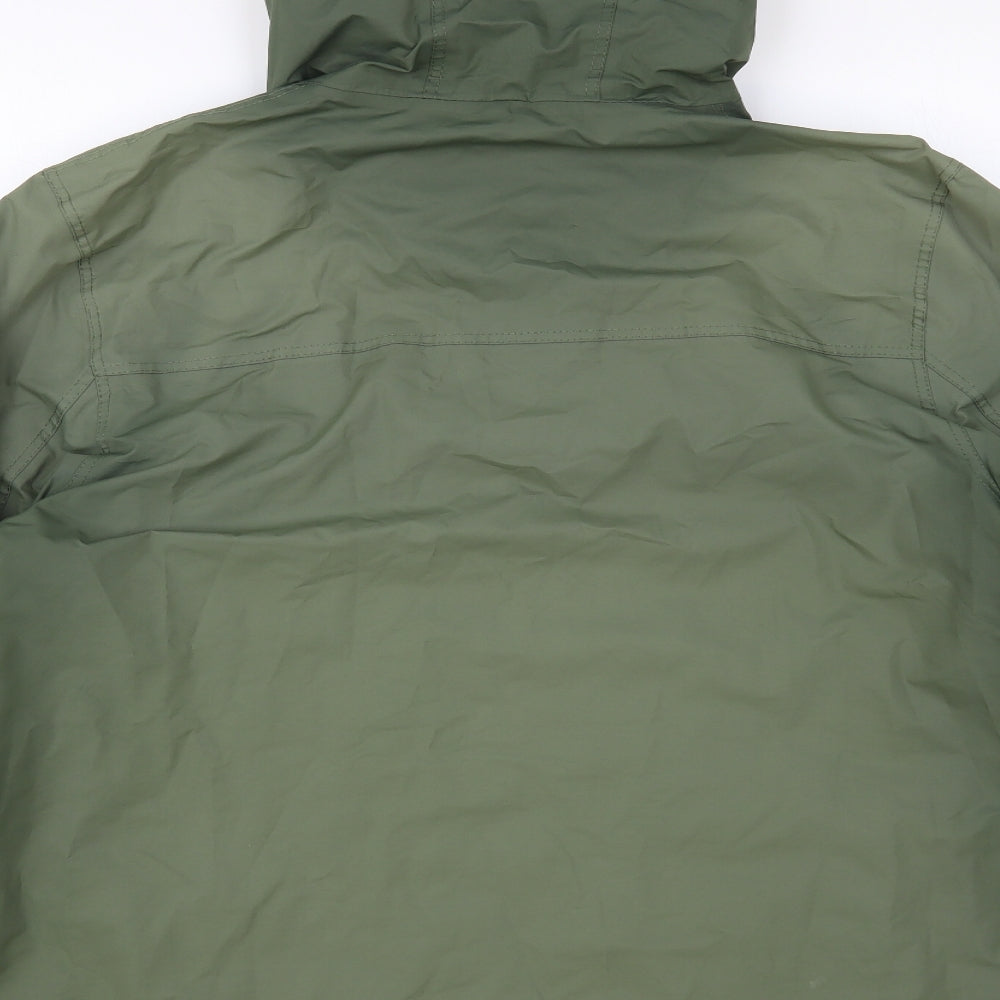 Trespass Mens Green Windbreaker Jacket Size XL Zip