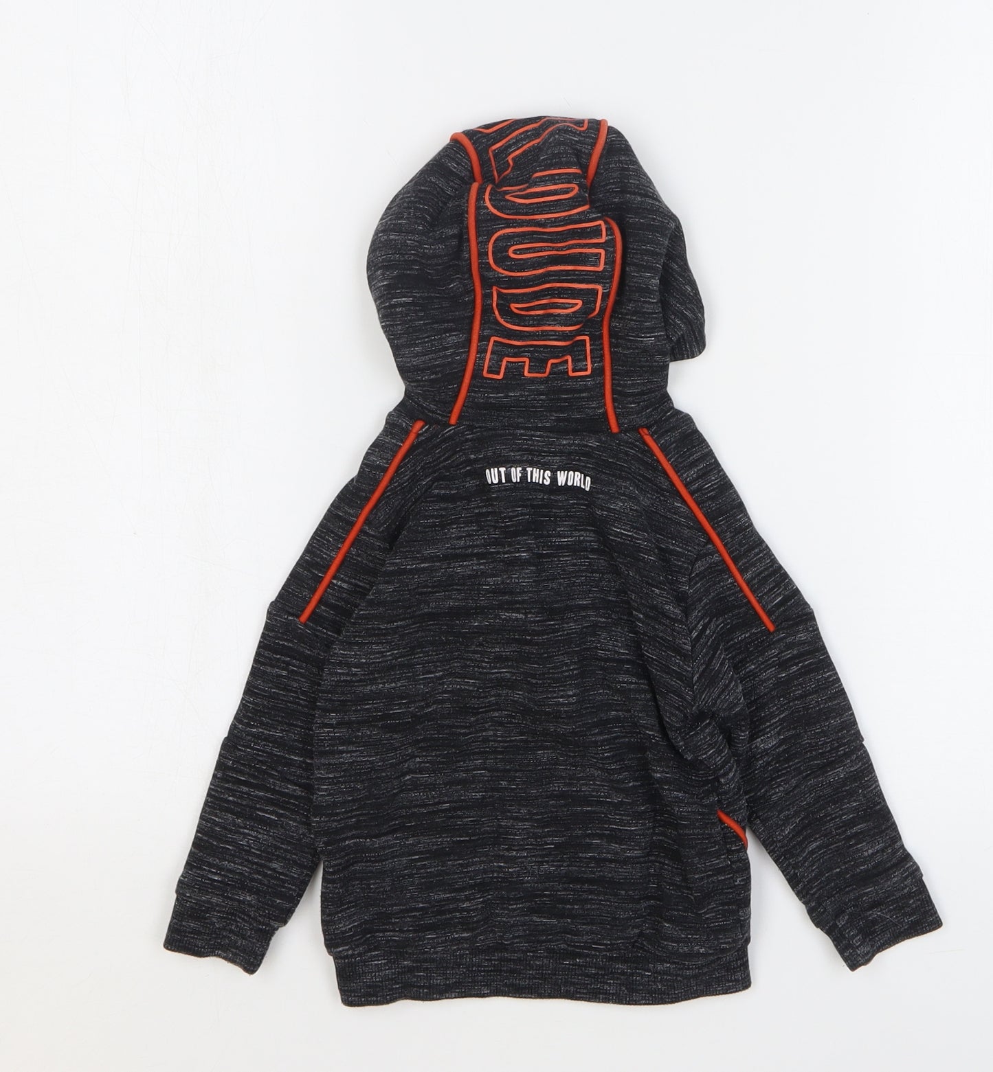 George Boys Grey Cotton Pullover Jumper Size 18-24 Months Pullover - Cool Dude