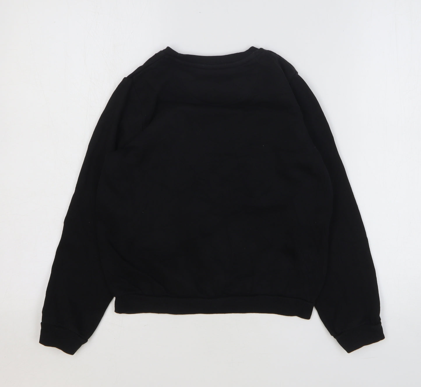 Primark Boys Black Cotton Pullover Sweatshirt Size 10-11 Years Pullover - Tokyo