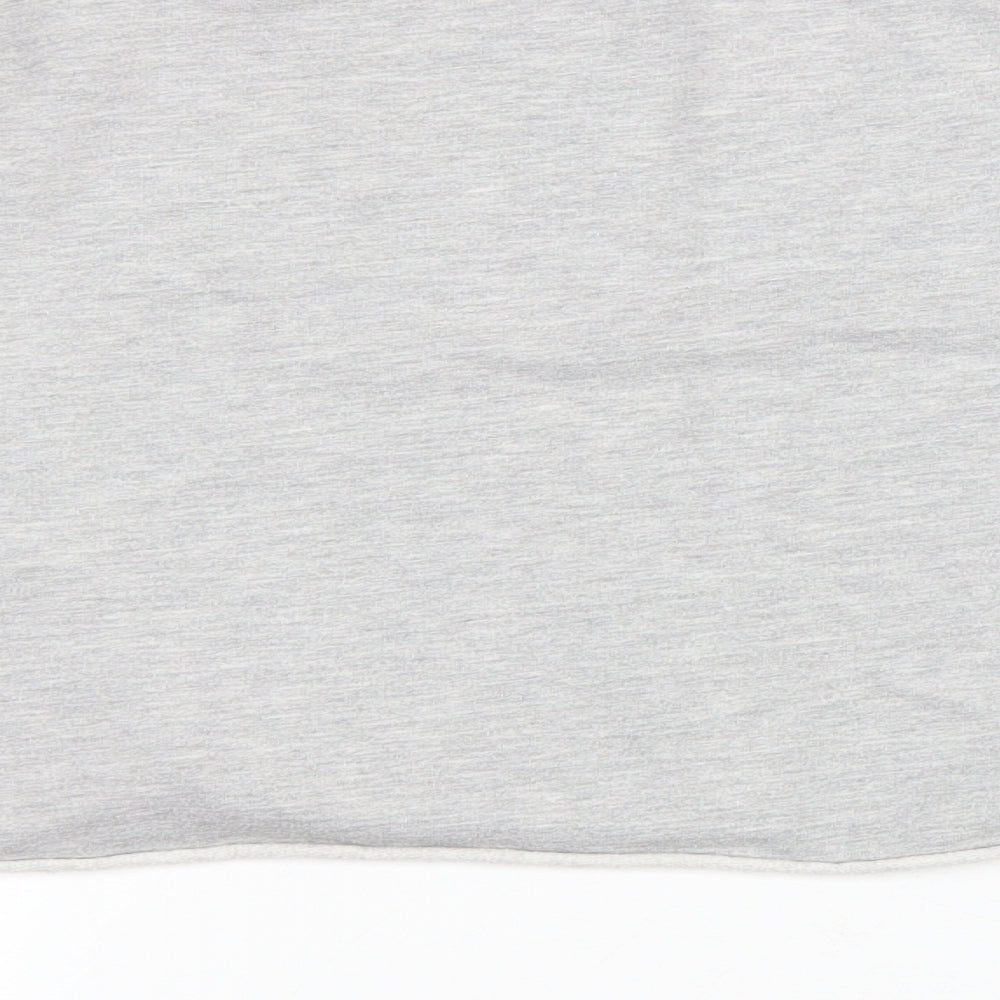 Topshop Womens Grey Cotton Pullover Sweatshirt Size 8 Pullover - Chicago Bears