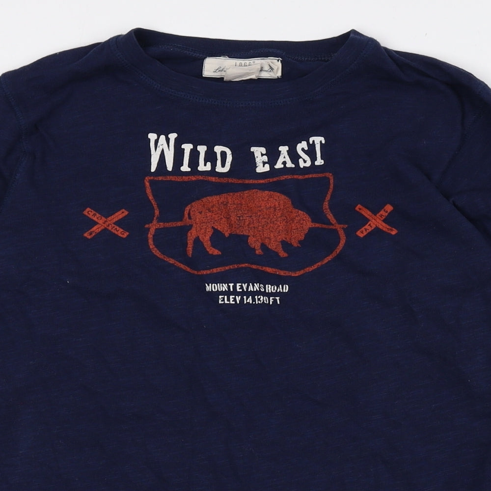 H&M Boys Multicoloured 100% Cotton Basic T-Shirt Size 11-12 Years Crew Neck