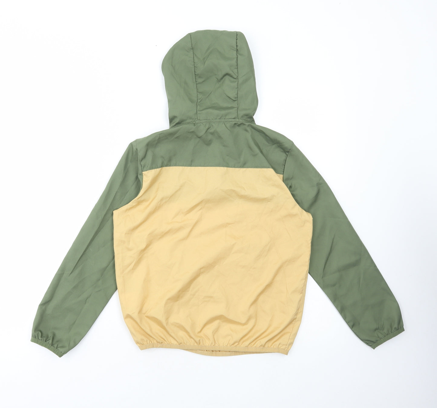 Crane Boys Multicoloured Colourblock Anorak Coat Size 9-10 Years Zip