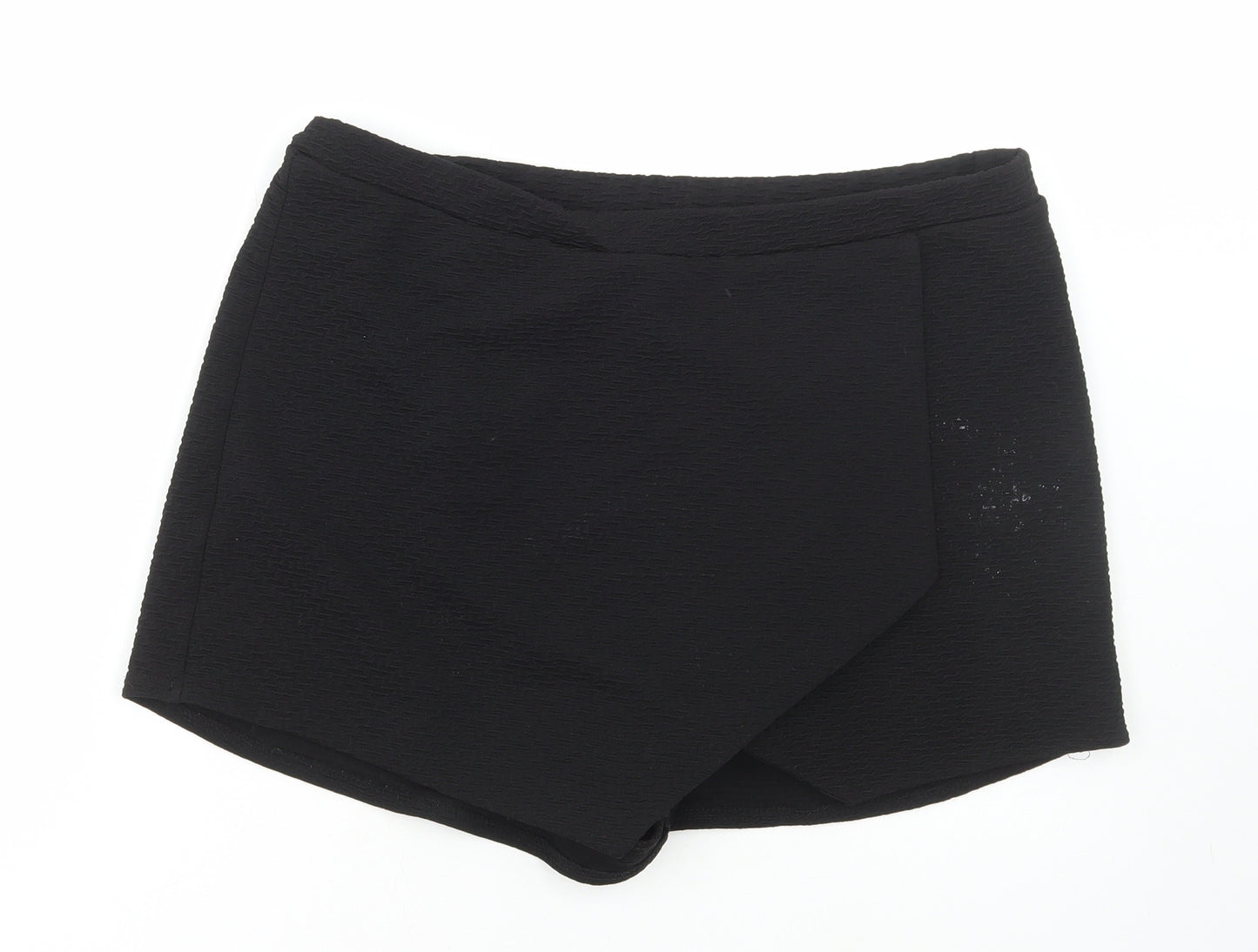 New Look Womens Black Polyester Skort Size 16