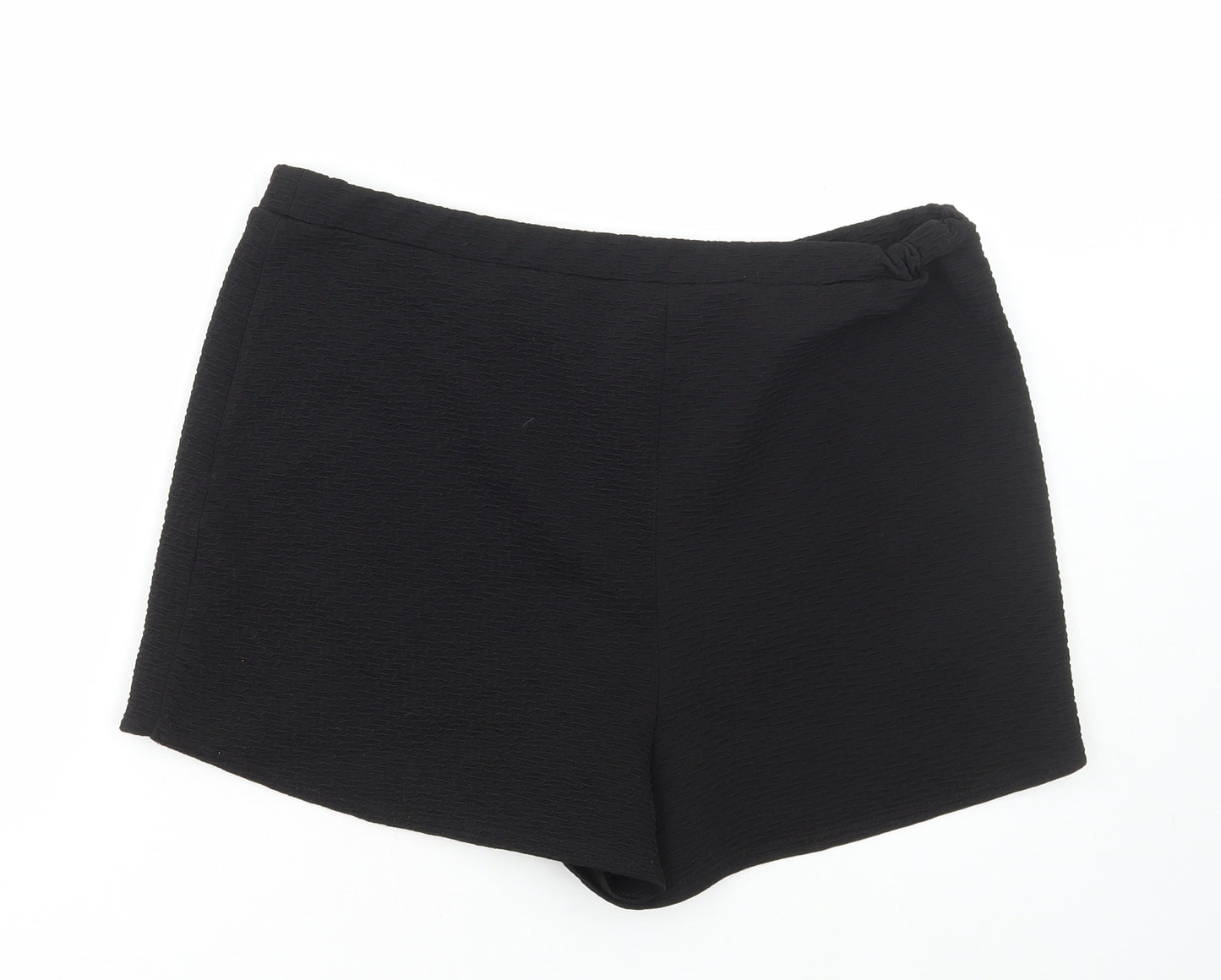 New Look Womens Black Polyester Skort Size 16