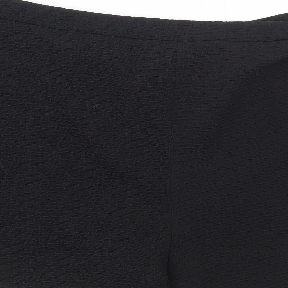 New Look Womens Black Polyester Skort Size 16