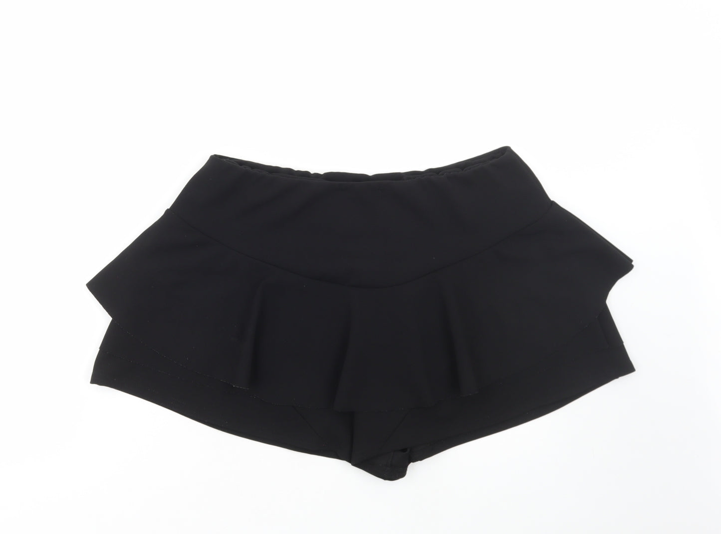 Cameo Rose Womens Black Polyester Skort Size 14