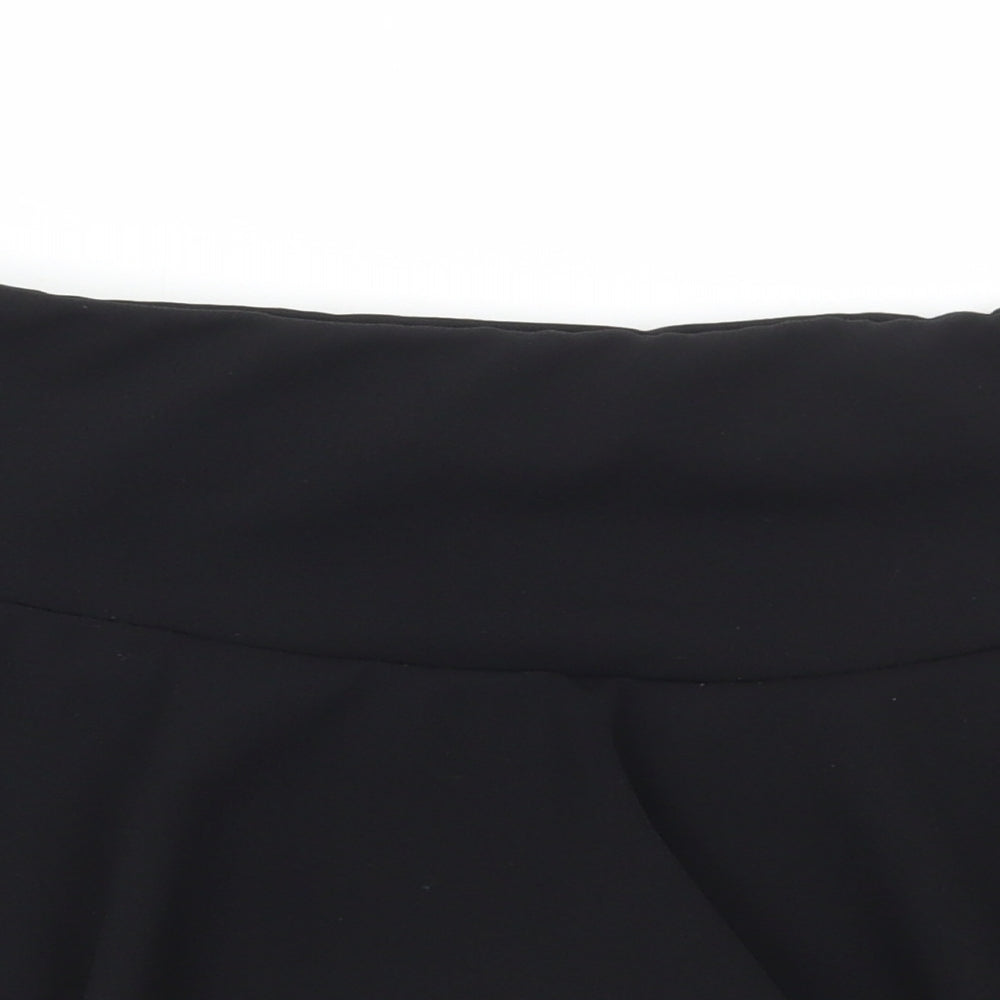 Cameo Rose Womens Black Polyester Skort Size 14