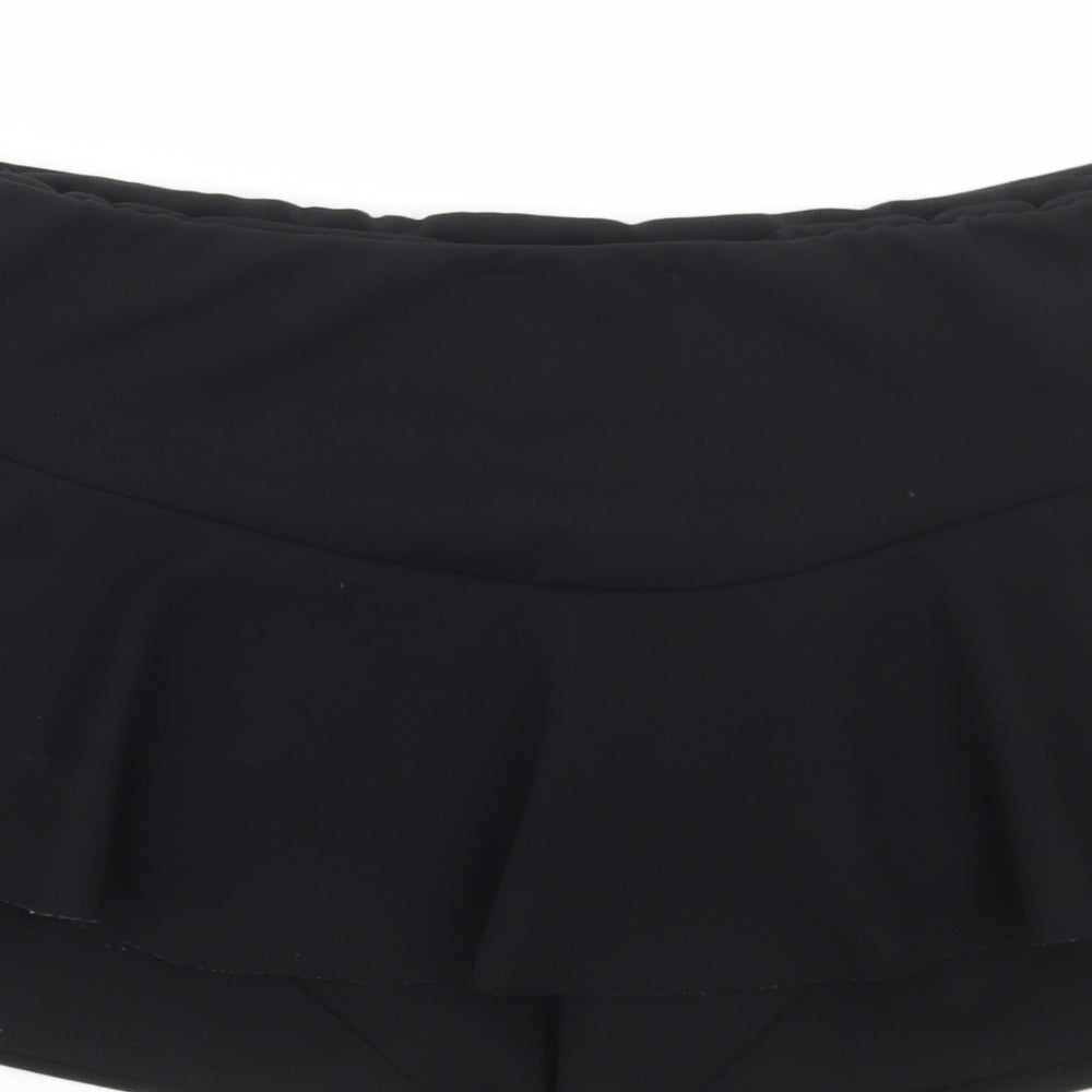 Cameo Rose Womens Black Polyester Skort Size 14
