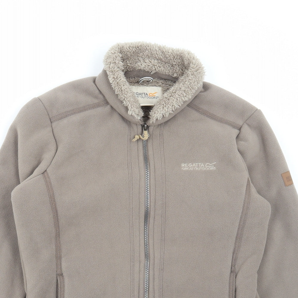 Regatta Womens Brown Jacket Size 10 Zip