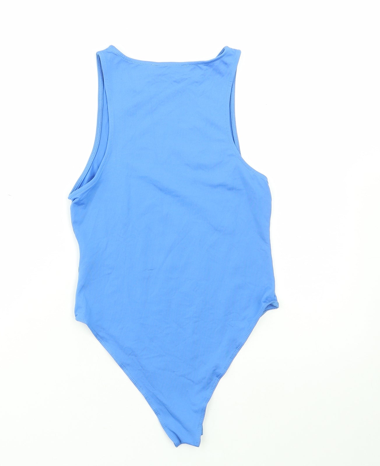 Primark Womens Beige Polyamide Bodysuit One-Piece Size XS Snap