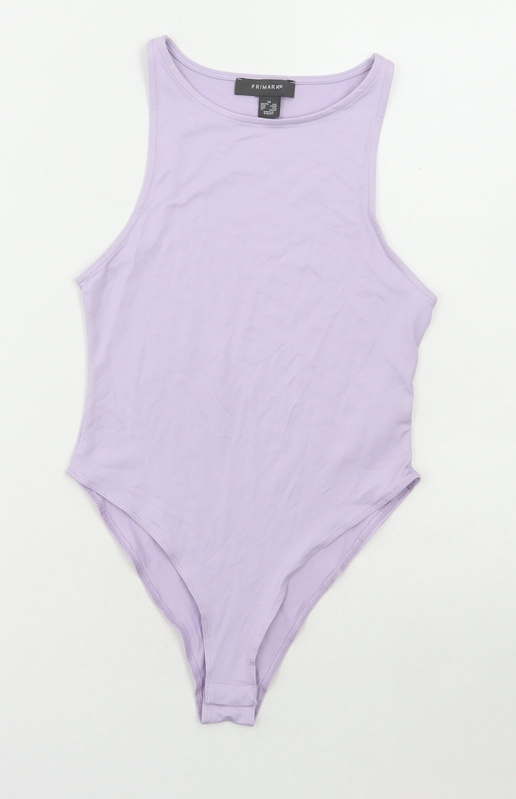 Primark Womens Purple Polyamide Bodysuit One-Piece Size XS Pullover