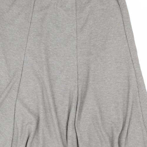 Finn Karelia Womens Beige Polyester Trumpet Skirt Size 14 - Ribbed
