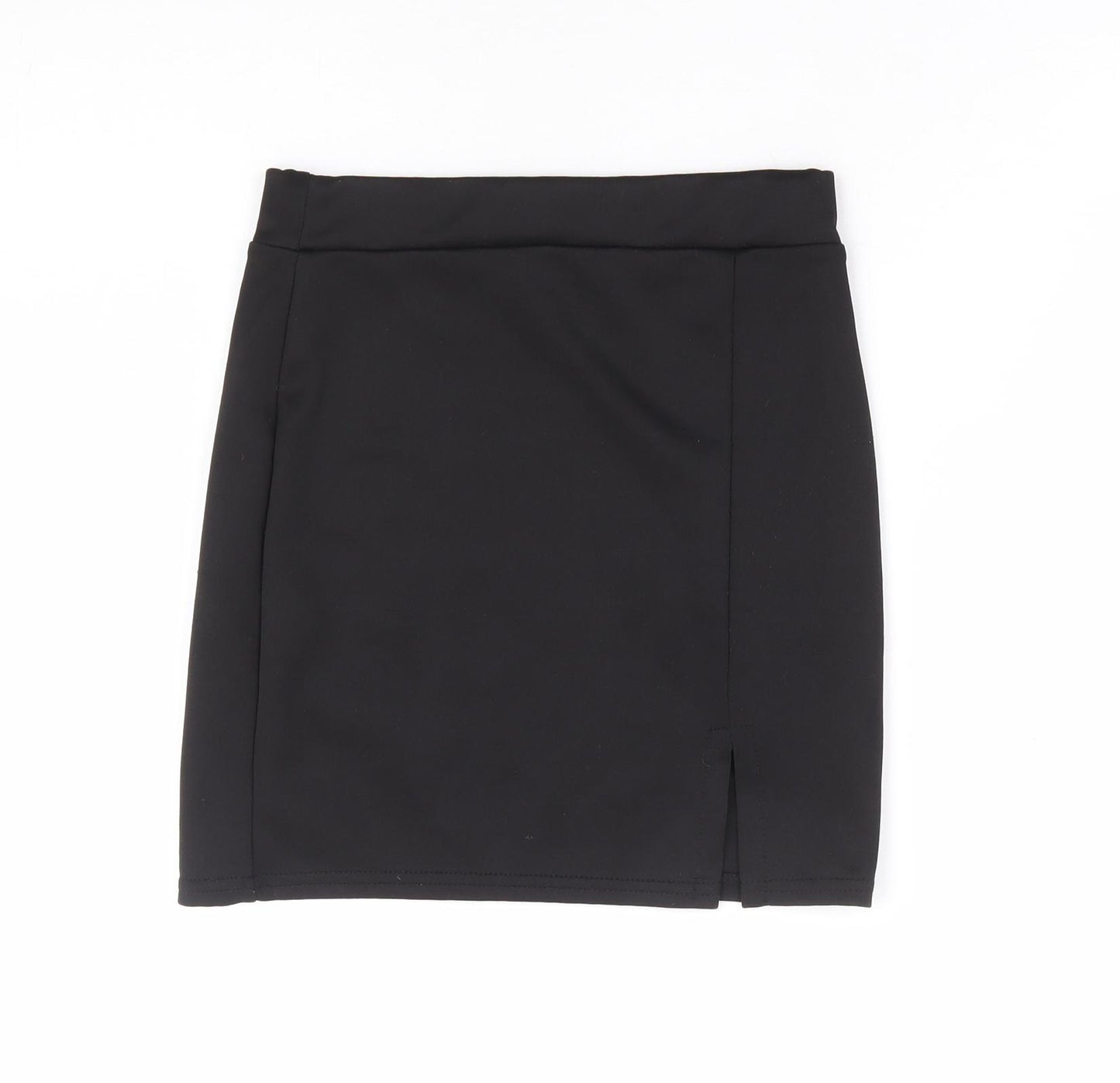 Missguided Womens Black Polyester Mini Skirt Size 6