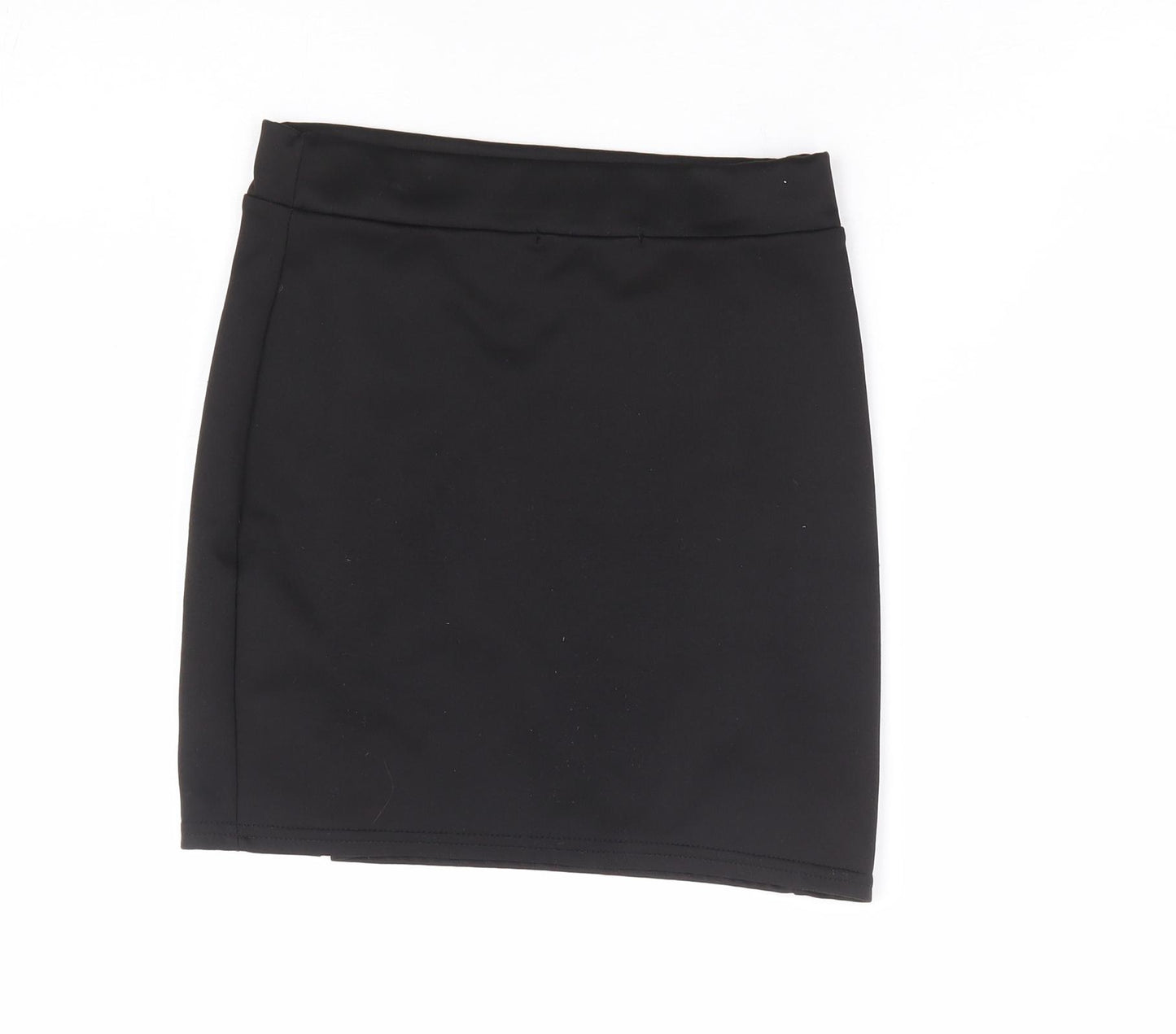 Missguided Womens Black Polyester Mini Skirt Size 6