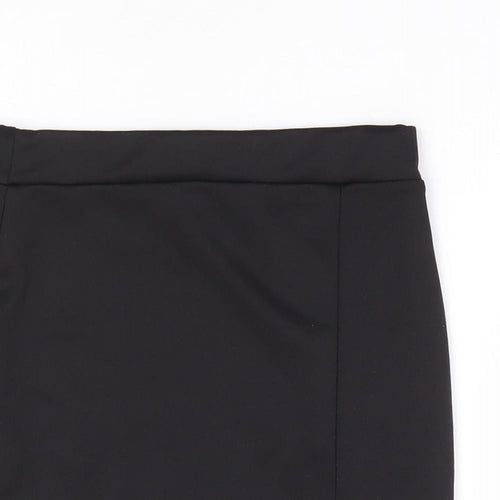 Missguided Womens Black Polyester Mini Skirt Size 6