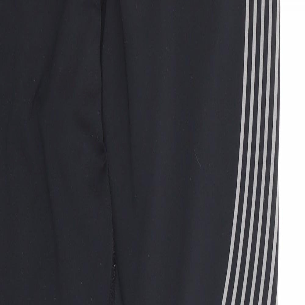 Saxnet Limited Womens Black Geometric Polyester Compression Leggings Size S L27 in Regular Pullover