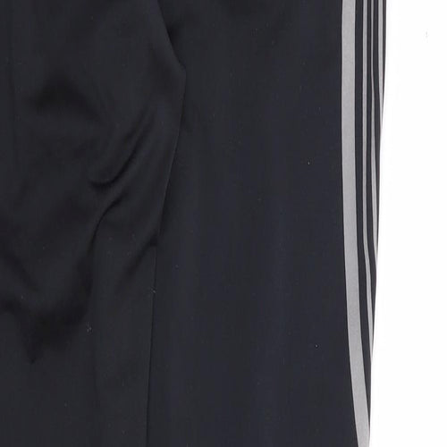 Saxnet Limited Womens Black Geometric Polyester Compression Leggings Size S L27 in Regular Pullover