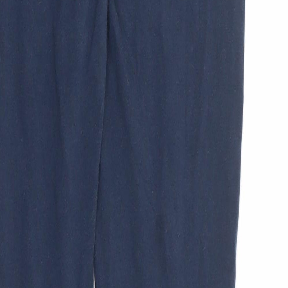 ellesse Womens Blue Cotton Jogger Leggings Size 6 L28 in - Legging