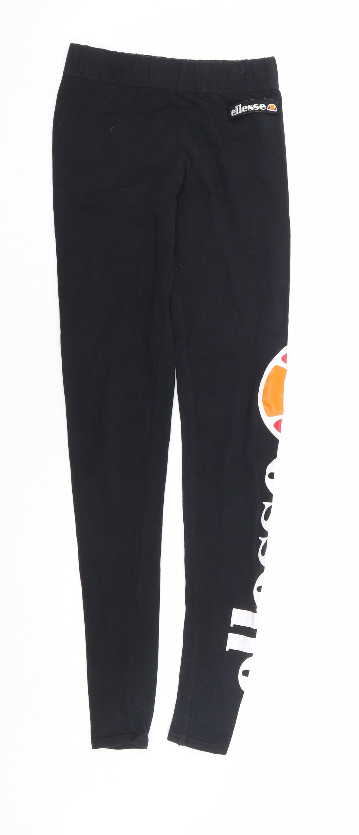 ellesse Womens Black Cotton Jogger Leggings Size 6 L28 in - Legging