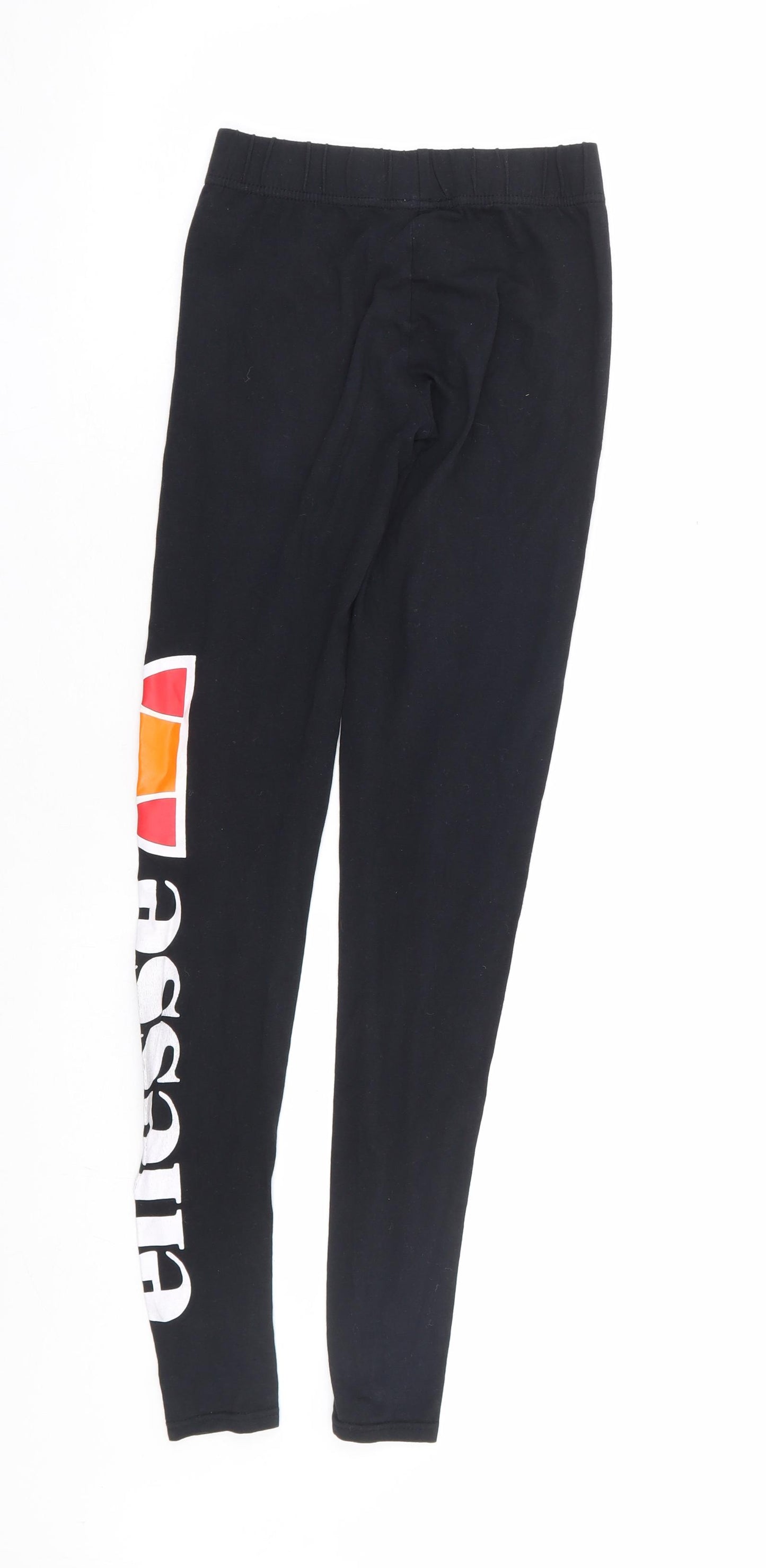 ellesse Womens Black Cotton Jogger Leggings Size 6 L28 in - Legging