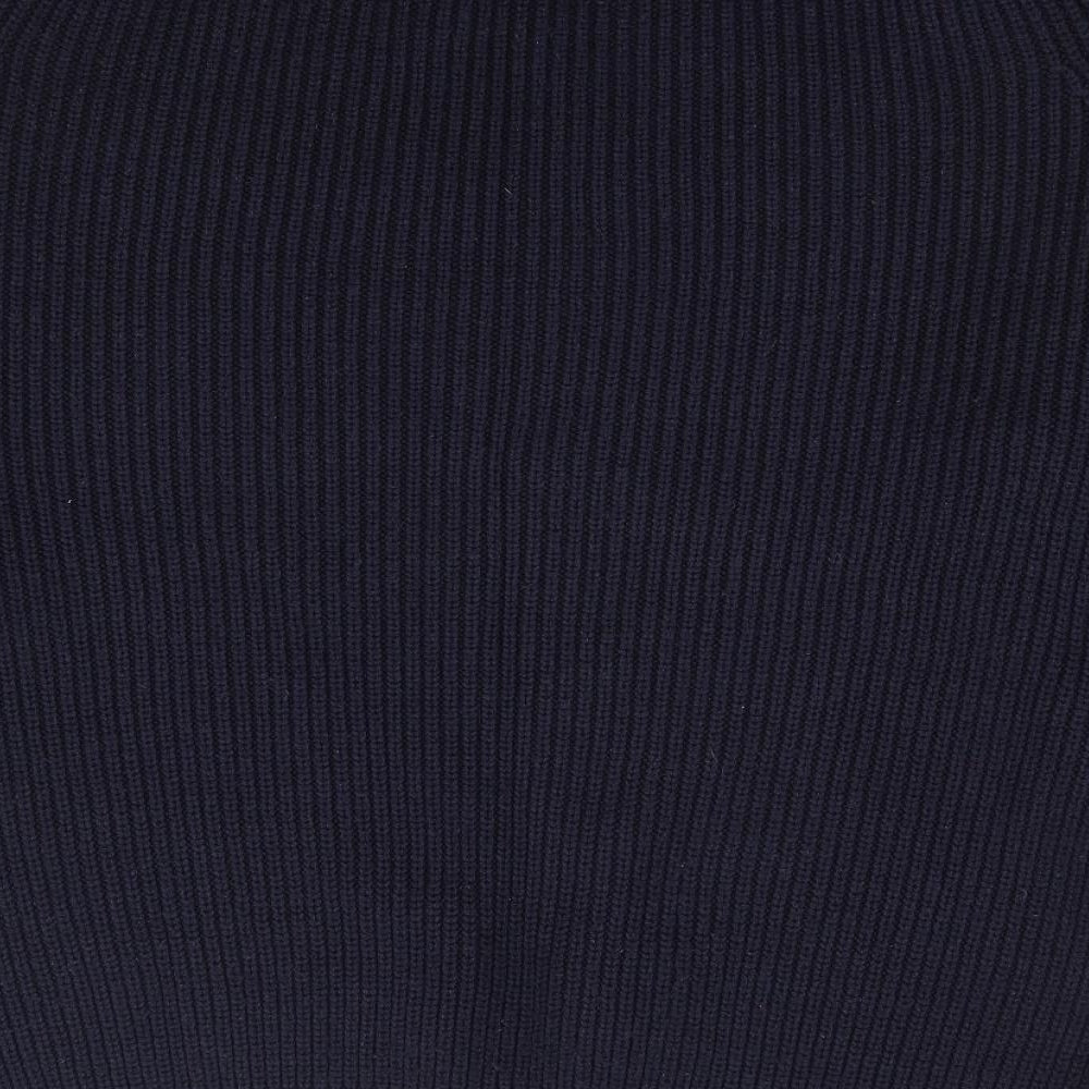 F&F Mens Blue Round Neck Acrylic Pullover Jumper Size 2XL
